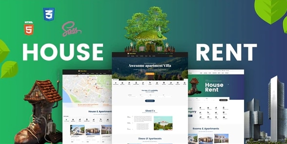 HouseRent – Multi Concept House HTML Template 1.0